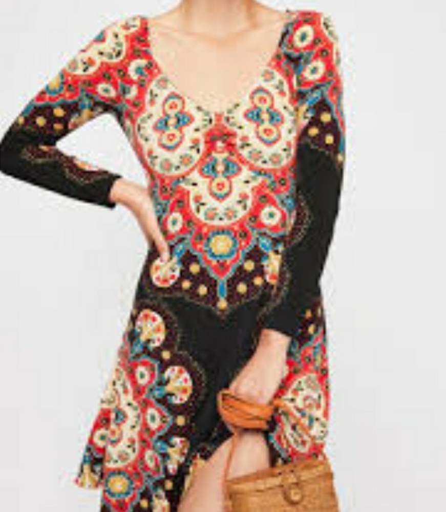 New Free People Gabby Mini Dress